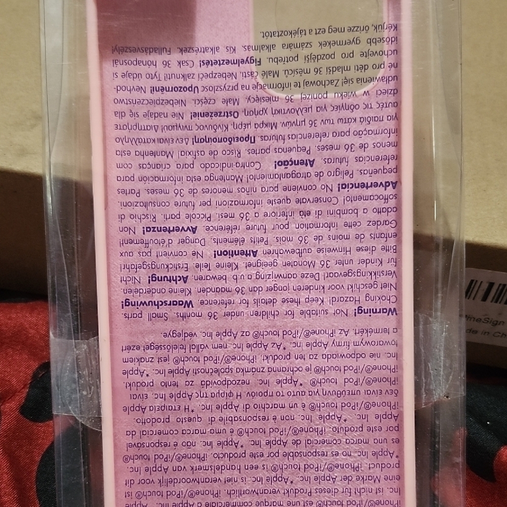 Heart Design Pink Phone Case - Picture 2 of 2